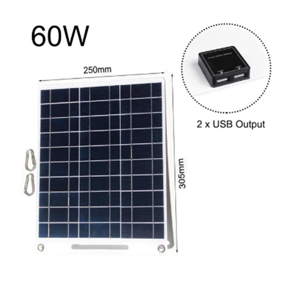 Nuovo pannello solare da 60 W  - Solar Emergency Charger recensione e prezzo