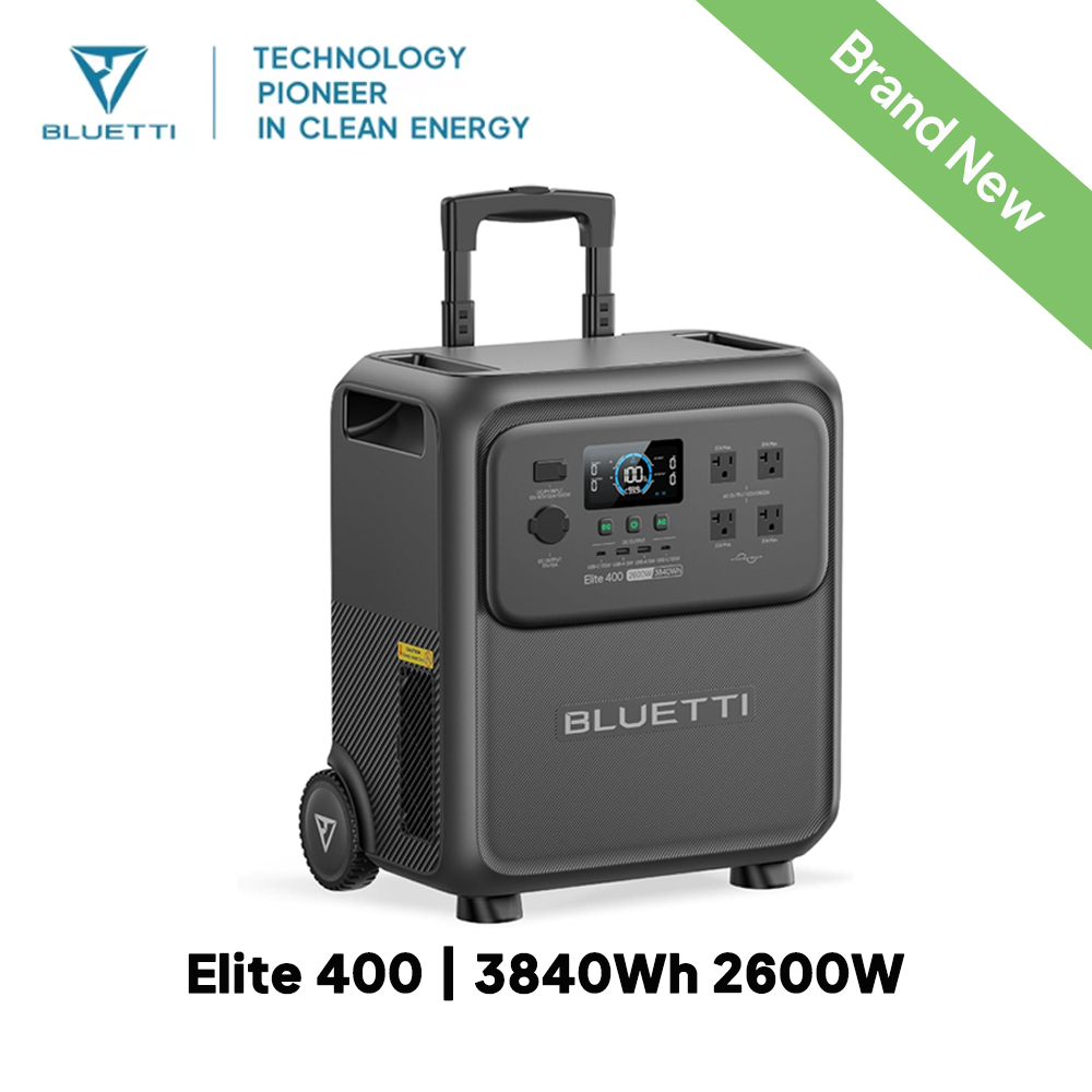 BLUETTI Elite 400 2600W 3840Wh - Solar Emergency Charger recensione e prezzo